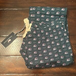Vineyard Vines Green Hockey Pajama Pants